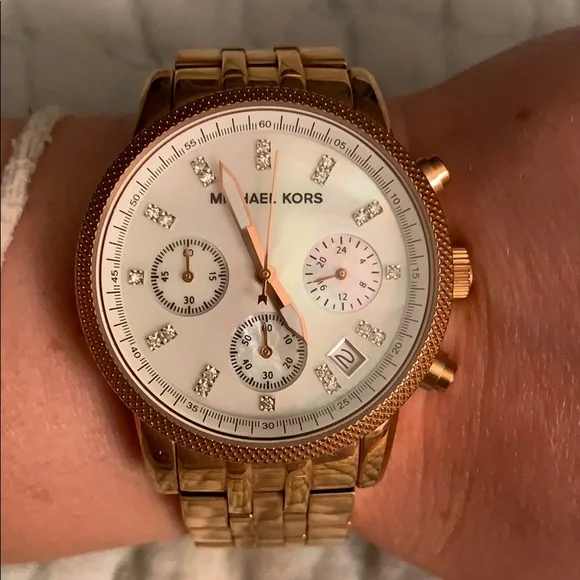 MICHAEL Michael Kors | Accessories | Michael Kors Rose Gold Watch 